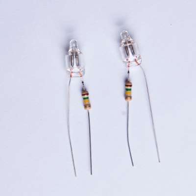 Butt Welded or electric welded Neon Lamps with Resistor